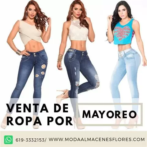 $9 : JEANS COLOMBIANOS POR MAYOREO image 2