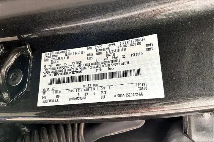 $26311 : Ford F-150 2020 4x4 XLT 4dr image 8