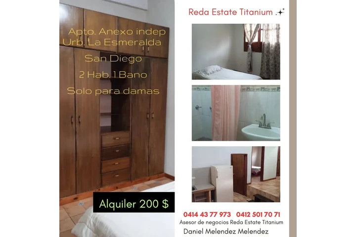 $200 : Apartamento anexo independient image 1