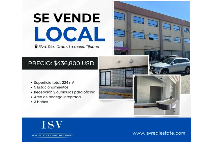 $436800 : LOCAL COMERCIAL EN VENTA – TIJ image 1