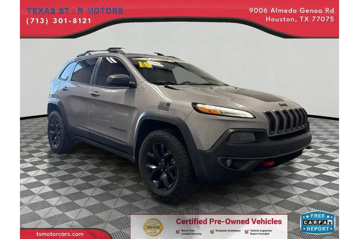 $18773 : Jeep Cherokee 2018 4x4 Trail image 1