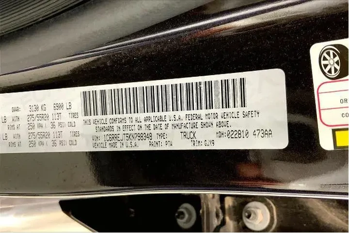 $35491 : Ram 1500 2019 4x2 Laramie 4d image 8