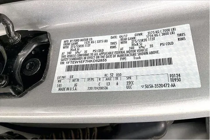 $20691 : Ford F-150 2017 4x4 King Ran image 7