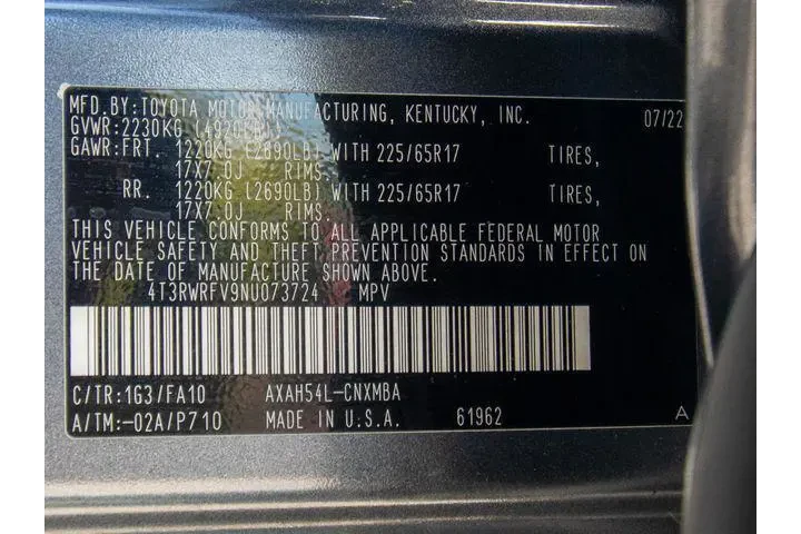 $27692 : Toyota RAV4 Hybrid 2022 AWD image 10