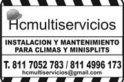 mantenimiento de minisplit en Monterrey