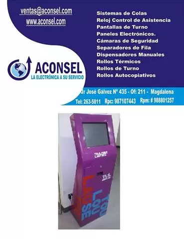 Sistema de Turno Dispensador image 4