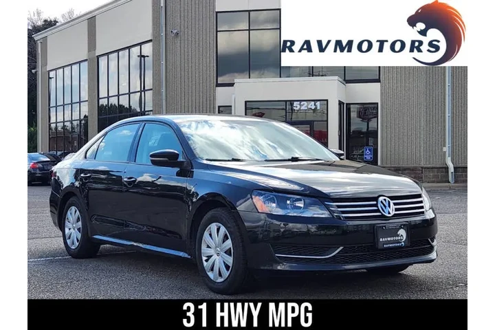 $6398 : 2013 Passat S PZEV image 1
