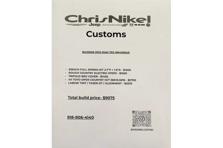$92988 : 2022 1500 TRX image 2