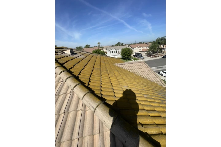 Roof cleaning. Limpieza roof image 1