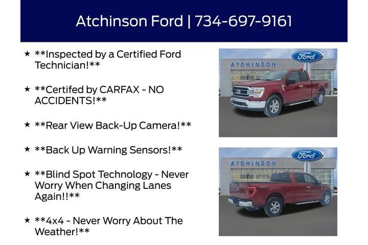 $30000 : Ford F-150 2022 4x4 XLT 4dr image 4