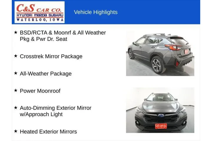 $24435 : Subaru Crosstrek 2024 AWD Pr image 7