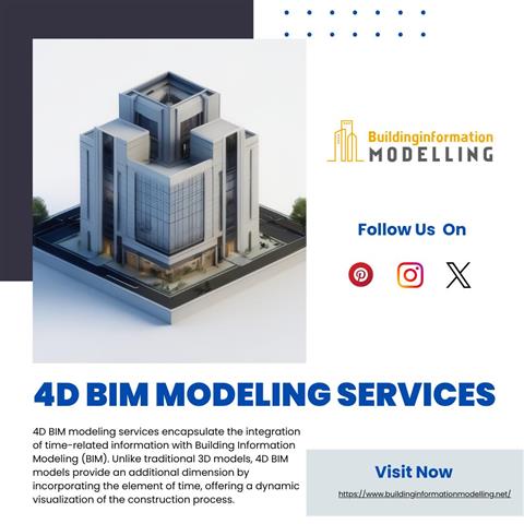 4D BIM Modeling Services image 1