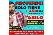 No se quede sin su ASILO!!! en Hialeah