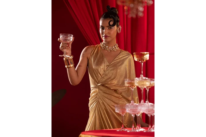 $148 : Party wear gown for women image 1
