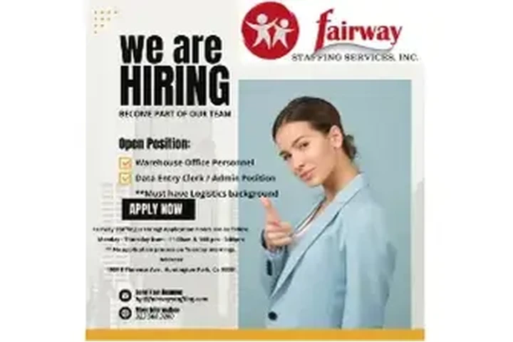 WE ARE HIRING!! FOR AWAREHOUSE image 1